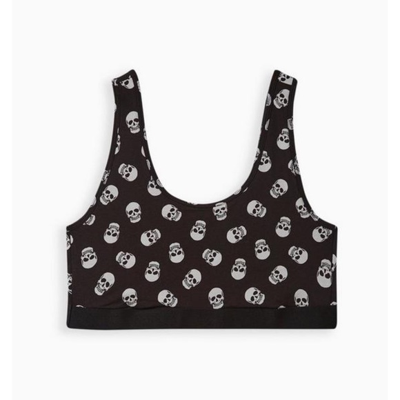 TORRID unlined cotton scoop neck bralette - Picture 3 of 4